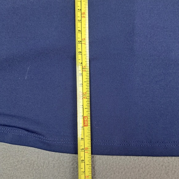 NWT Sangria Dress Women's 14 Tall Navy Floral Lace Bust Formal Maxi Evening Gown - Picture 15 of 15